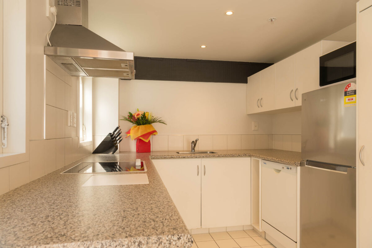 Kitchen - Willis Village One Bedroom Apartment For Village Accommodation Group. Photo credit: Stephen A’Court. COPYRIGHT ©Stephen A’Court