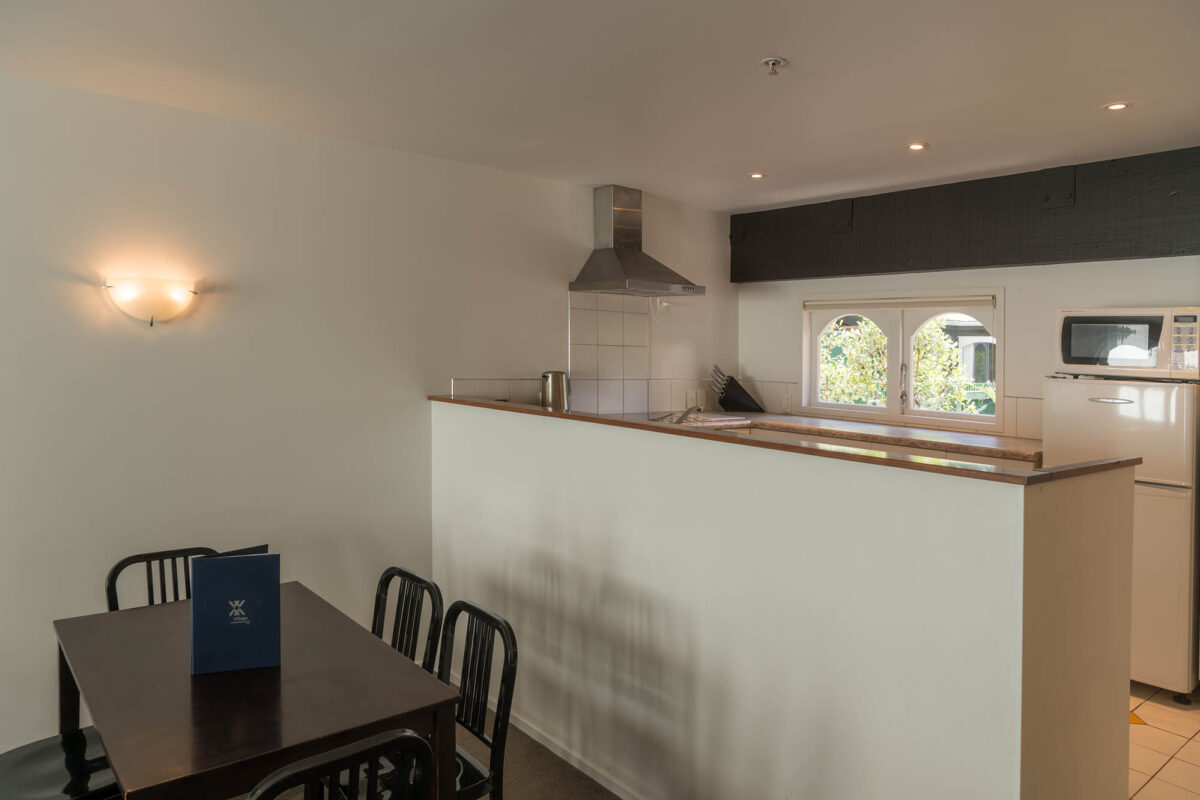 Kitchenette - Willis Village 3 Bedroom Apartment For Village Accommodation Group. Photo credit: Stephen A’Court. COPYRIGHT ©Stephen A’Court