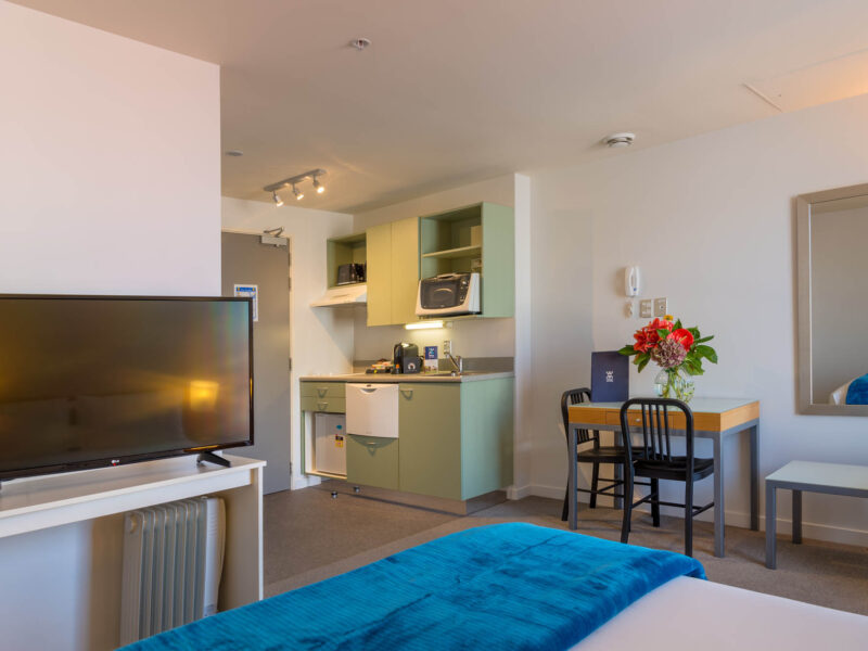 Astelia Apartment Hotel, 156 Willis Street, Wellington 6011, New Zealand.  Photo credit: Stephen A’Court.  COPYRIGHT ©Stephen A’Court