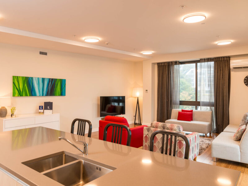 The O'Sullivan Suite for Village Accommodation Group, Wellington NZ. Photo credit: Stephen A’Court. COPYRIGHT ©Stephen A’Court