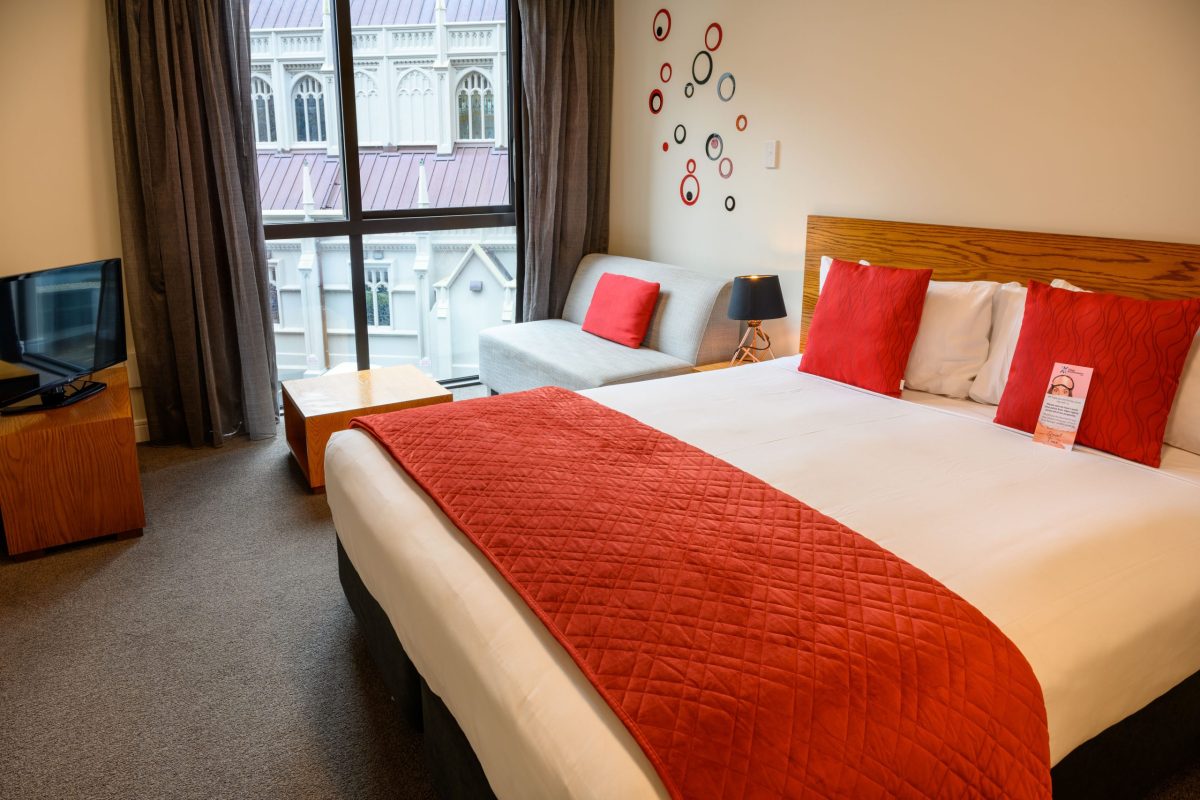 Boulcott Suites Wellington Boulcott Suites Wellington, May 2023, O'Reily Avenue. Photo credit: Stephen A’Court.