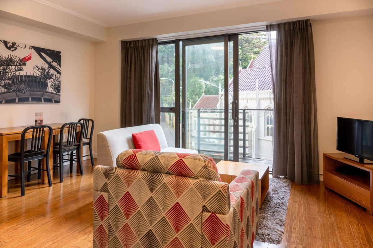 Boulcott Suites Wellington Boulcott Suites Wellington, May 2023, O'Reily Avenue. Photo credit: Stephen A’Court.