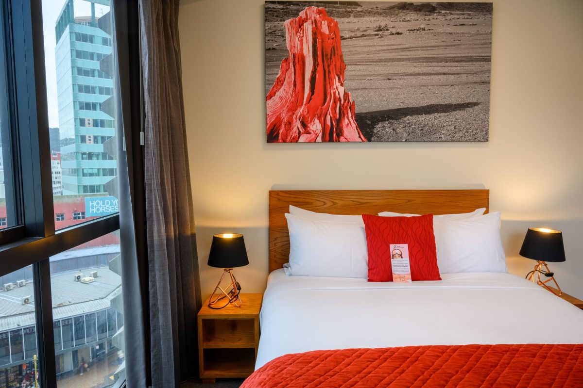Boulcott Suites Wellington Boulcott Suites Wellington, May 2023, O'Reily Avenue. Photo credit: Stephen A’Court.