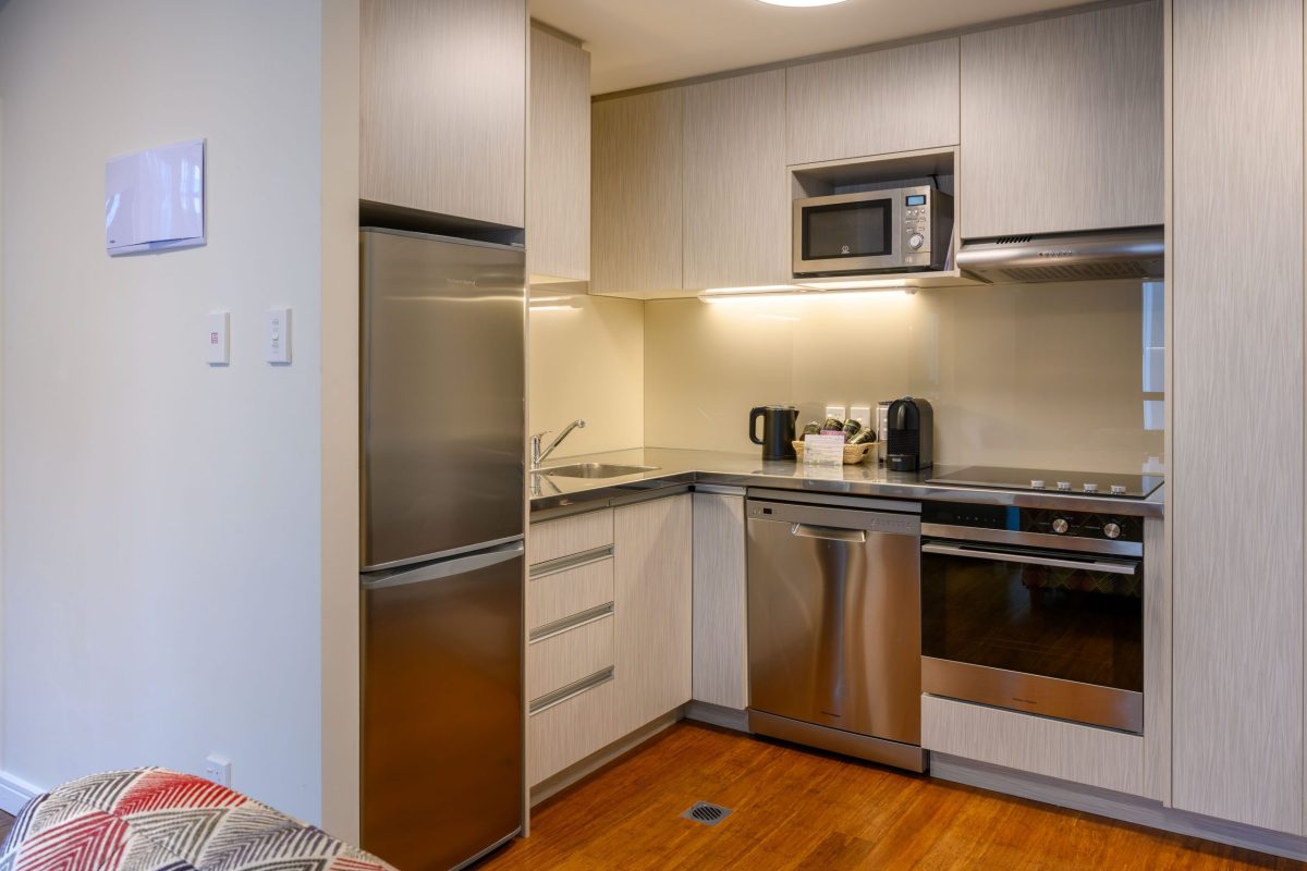 Boulcott Suites Wellington Boulcott Suites Wellington, May 2023, O'Reily Avenue. Photo credit: Stephen A’Court.